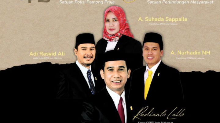 HUT Satpol PP dan Satlinmas, DPRD Makassar Sampaikan Dukungan dan Apresiasi dprd makassar