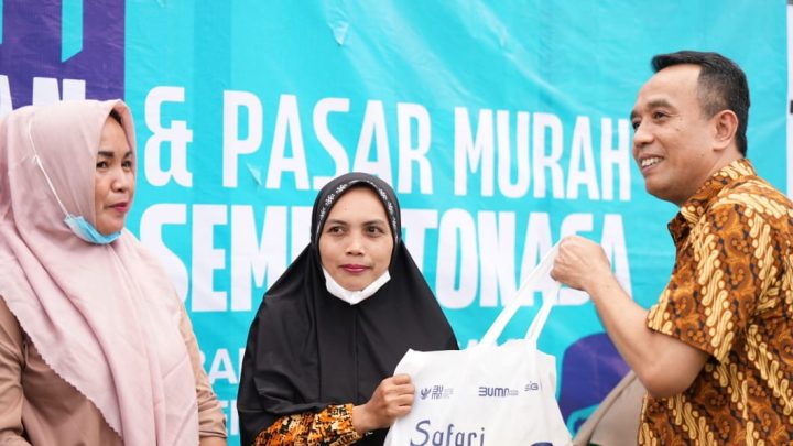 Safari Ramadan BUMN 2024, Semen Tonasa Jual 4.200 Paket Sembako Selama 25-27 Maret bulan suci ramadhan