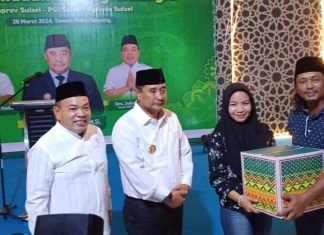 Persatuan Golf Indonesia Sulsel Kembali Bagi-bagi Sembako, Diapresiasi Pj Gubernur