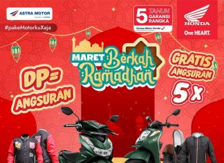 Buruan Beli Motor Honda Tipe Ini Selama Maret di Asmo Sulsel, Ada Potongan Tenor 5 Bulan dan Voucher Belanja