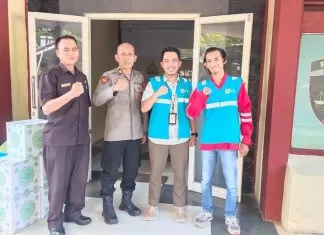 Tingkatkan Pengamanan Area dan Infrastruktur Pembangkit Jelang Idul Fitri 1445H, PLN IP UBP Tello Perkuat Koordinasi dengan Pihak Kepolisian