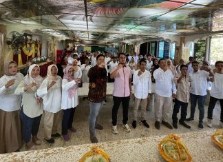 Dikomandoi Adam Muhammad, Pengurus Gerindra di Makassar Timur Silaturahmi dengan Andi Seto