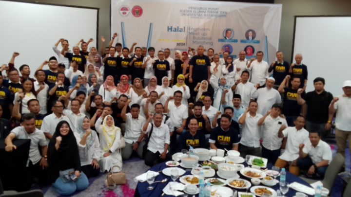Ratusan Alumni Teknik Sipil UNHAS Meriahkan HBH IKATSI UH 2024 teknik sipil unhas