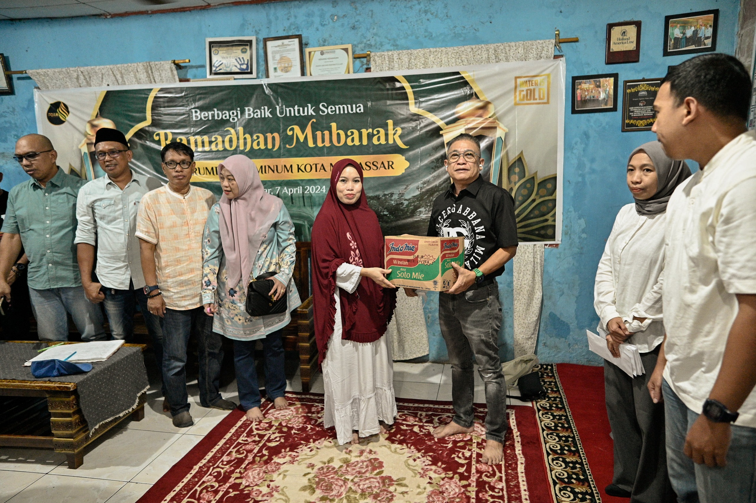 PDAM Makassar Tebar Kebaikan di Momen Ramadan 1445 Hijriah