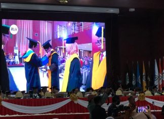 Gelar Sidang Senat Terbuka, UIN Alauddin Makassar Kukuhkan Tiga Guru Besar