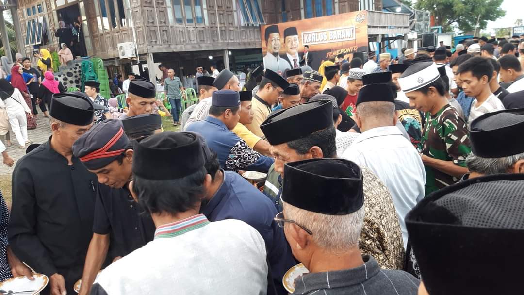 Masyarakat Jeneponto Membludak Hadiri Bukber Bacalon Bupati Jeneponto Syamsuddin Karlos