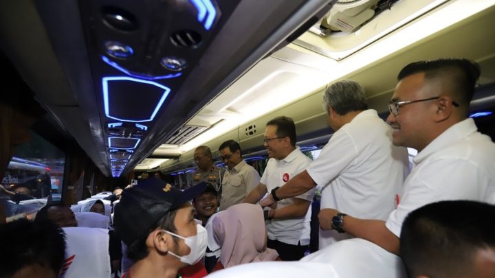 AHM Sukses Berangkatkan Ribuan Konsumen Honda Mudik Balik Gratis ke Kampung Halaman astra honda motor