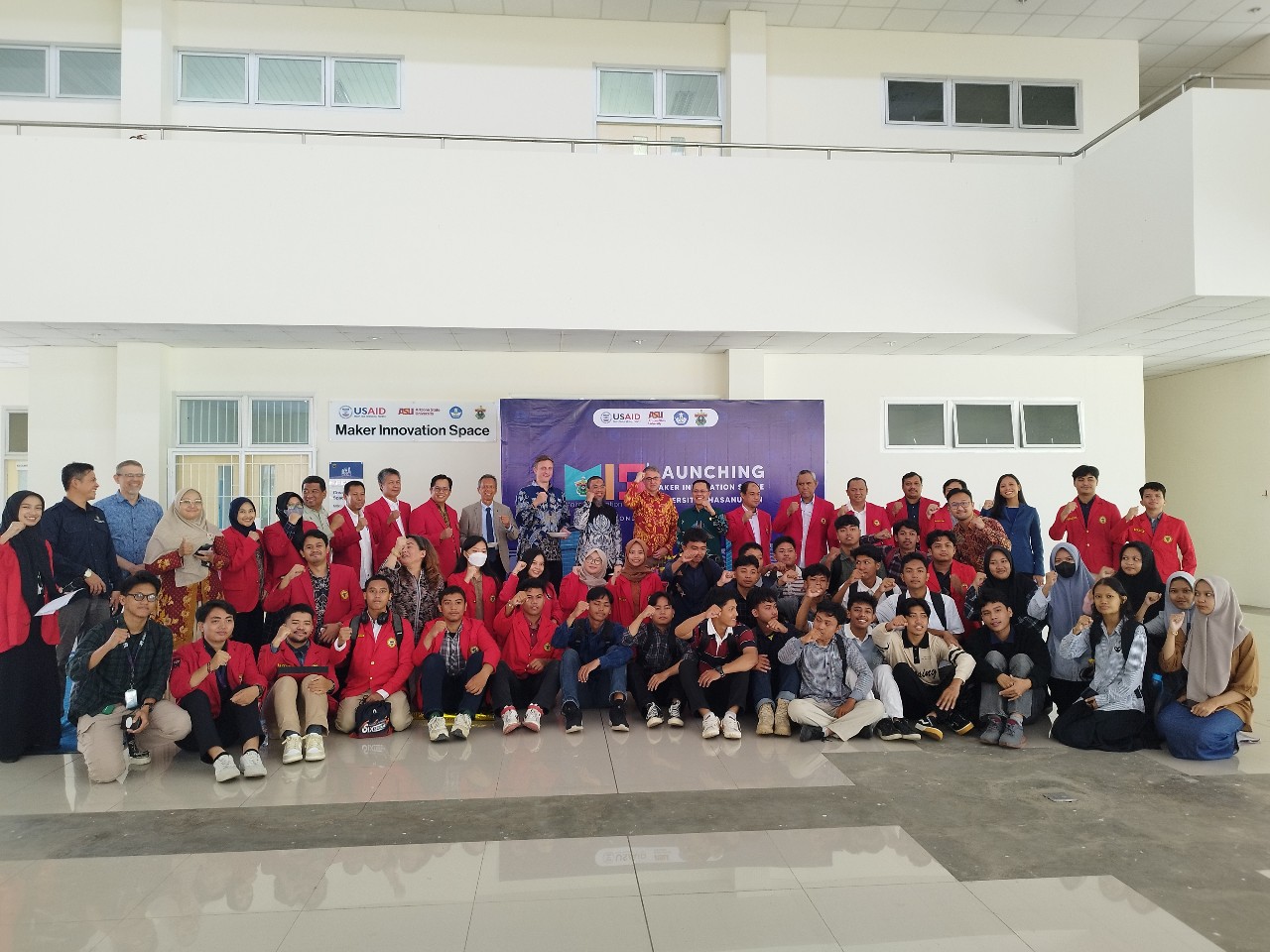 Didanai USAID-HEPI, Maker Innovation Space di Fakultas Teknik Unhas Diresmikan
