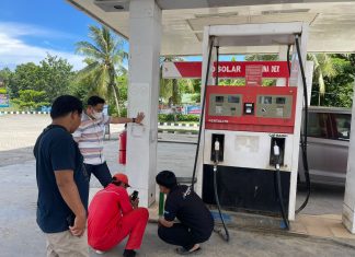 Jelang Lebaran, Polisi Sidak Sejumlah SPBU di Jeneponto