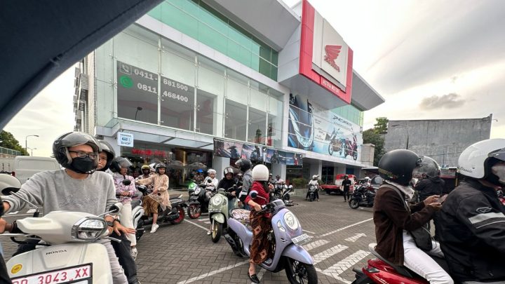 Asmo Sulsel Ajak Komunitas Honda dan Jurnalis di Makassar Fashion Urban Style With Stylo 160 di Hari Kartini Asmo Sulsel