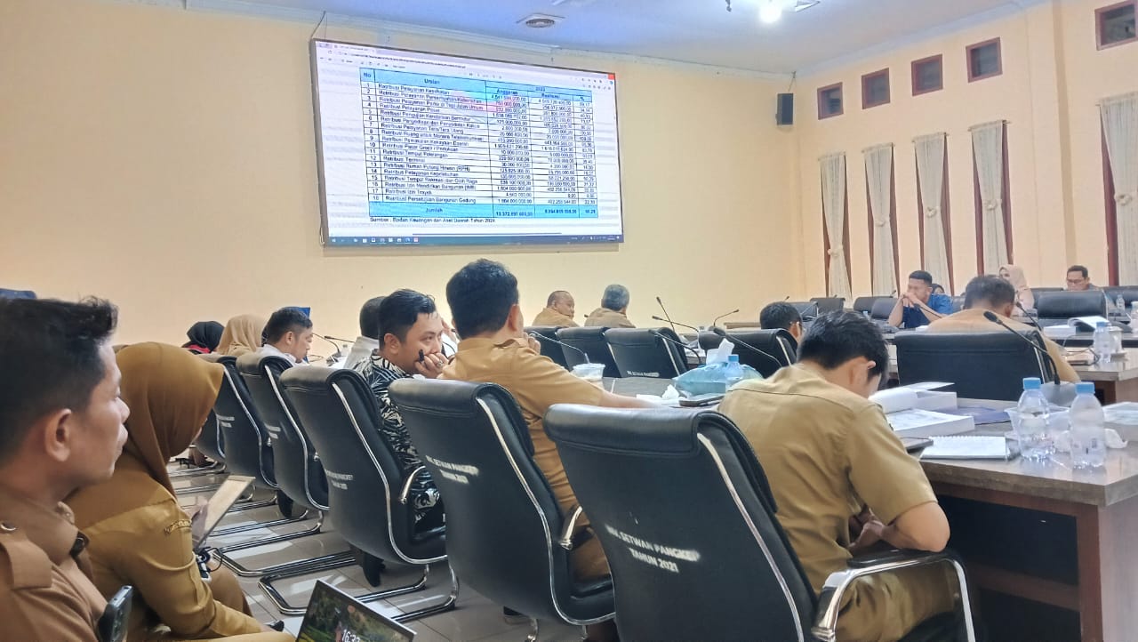 Lewat Pansus, DPRD Pangkep Gelar Rapat Pembahasan LKPJ Bupati TA 2023