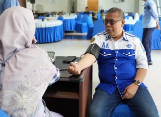 Dukung Upaya Pelayanan Kesehatan Masyarakat, PDAM Makassar Gelar Donor Darah