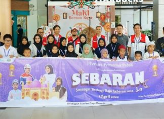 Pertamina Patra Niaga Ajak Anak Yatim dan Dhuafa Belanja Baju Lebaran Lewat SEBARAN di Makassar