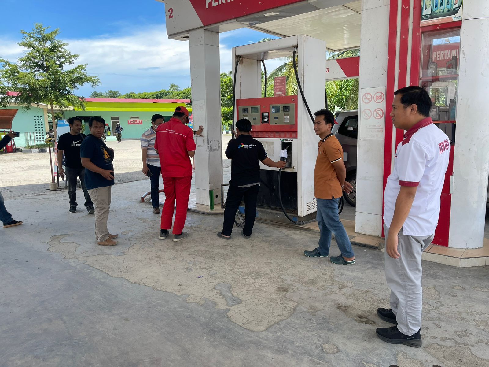 Jelang Lebaran, Polisi Sidak Sejumlah SPBU di Jeneponto