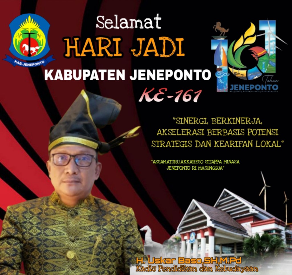 Para Pelari Butta Turatea Antusias Ikuti Run Race Hari Jadi Ke-161 Jeneponto