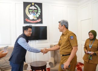 Konjen India Tawarkan Kerjasama Industri Pengolahan Sutera ke Pj Sekprov Sulsel