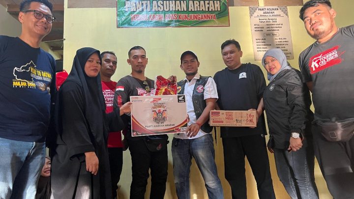 Jelang Gathering Nasional, Honda PCX Club Indonesia Wilayah Sulawesi 1 Gelar Bakti Sosial honda pcx
