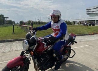 Simak Tips Instruktur Safety Riding Asmo Sulsel, Oging Adria Fitra Sakti Saat Rem Motor Anda Blong!