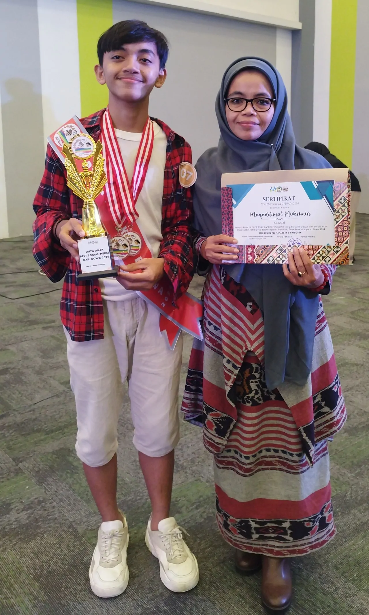 Muqaddimal Mukrimin, Wakil Pattallassang Masuk Finalis Duta Lingkungan Hidup Gowa 2025