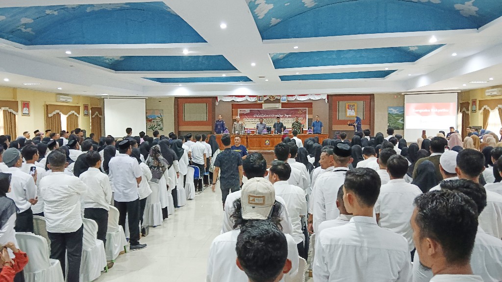 KPU Jeneponto Resmi Melantik 339 Anggota PPS, ini Pesan Pj Bupati