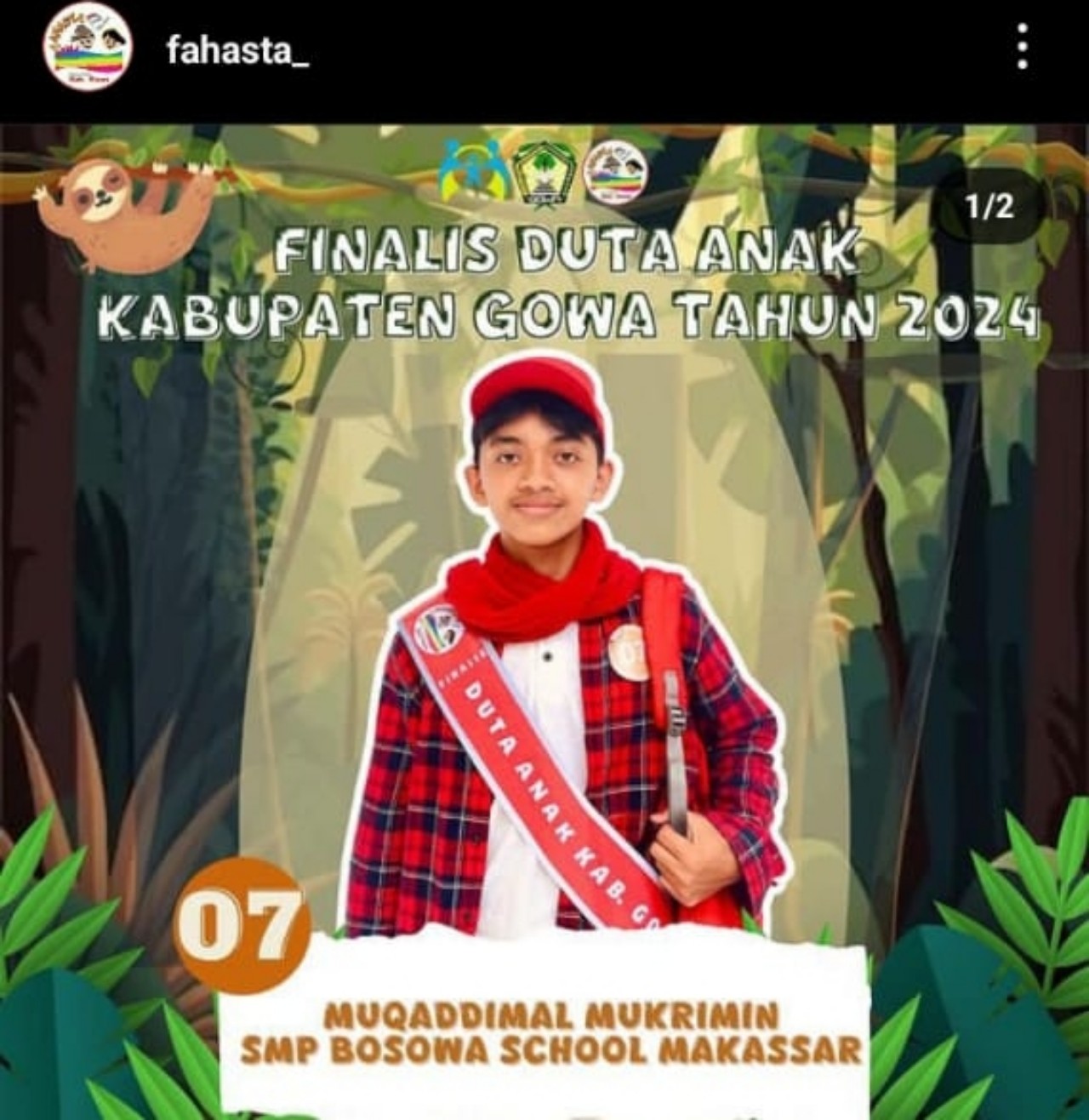 Daftar 25 Finalis Duta Anak Kabupaten Gowa 2024, Ada Muqaddimal Mukrimin Wakil Kecamatan Pattallassang