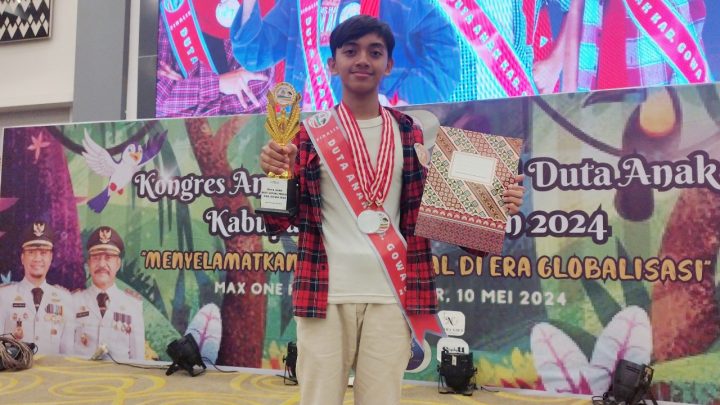 Muqaddimal Mukrimin, Wakil Pattallassang Terpilih Jadi Duta Anak Best Social Media Kabupaten Gowa 2024 Muqaddimal Mukrimin