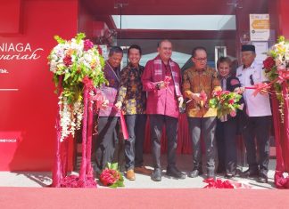 Pertama di Indonesia, CIMB Niaga Resmikan Kantor Cabang Syariah Berkonsep Hybrid di Makassar