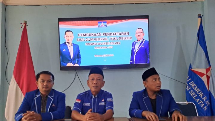 Haidar Majid Sebut Animo Calon Kepala Daerah Mendaftar di Partai Demokrat Sangat Tinggi Demokrat Sulsel