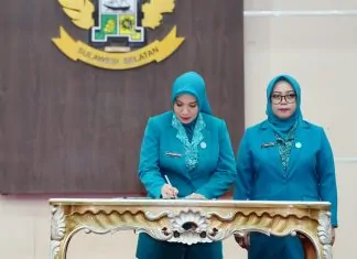Uswatu Hasanah Dilantik jadi Pj Ketua PKK dan Dekranasda Pinrang, Sofha Marwah: Jabatan ini Tidak Ringan