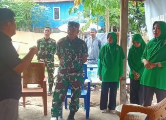 Rumah Tidak Layak Huni, Kodim 1410 Bantaeng dan Huadi Group Gelar Program Rehanilitasi