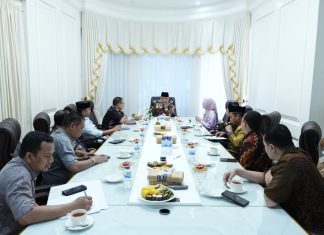 KPU - Penjabat Gubernur Sulsel Bahas Persiapan Pilkada Serentak 2024