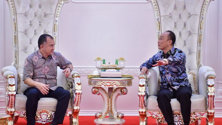 Presiden Direktur Kalla Group Temui Pj Gubernur Sulsel Prof Zudan Arif Fakrulloh