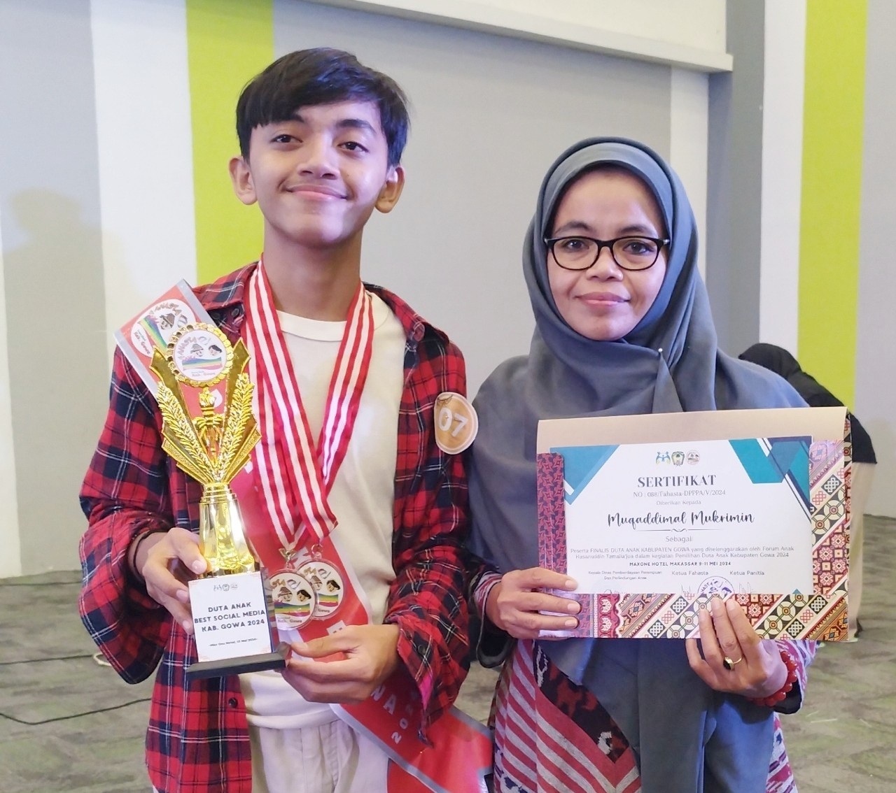 Muqaddimal Mukrimin, Siswa SMA Bosowa School Makassar Raih Medali Emas Olimpiade Sains Internasional