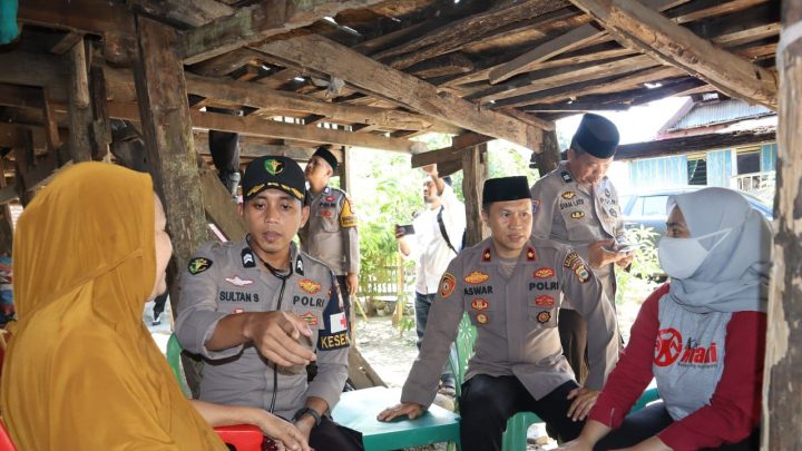 Suport Sektor Kesehatan, Camat Eremerasa Akui Peran Polres Bantaeng dan Huadi Group Polres bantaeng