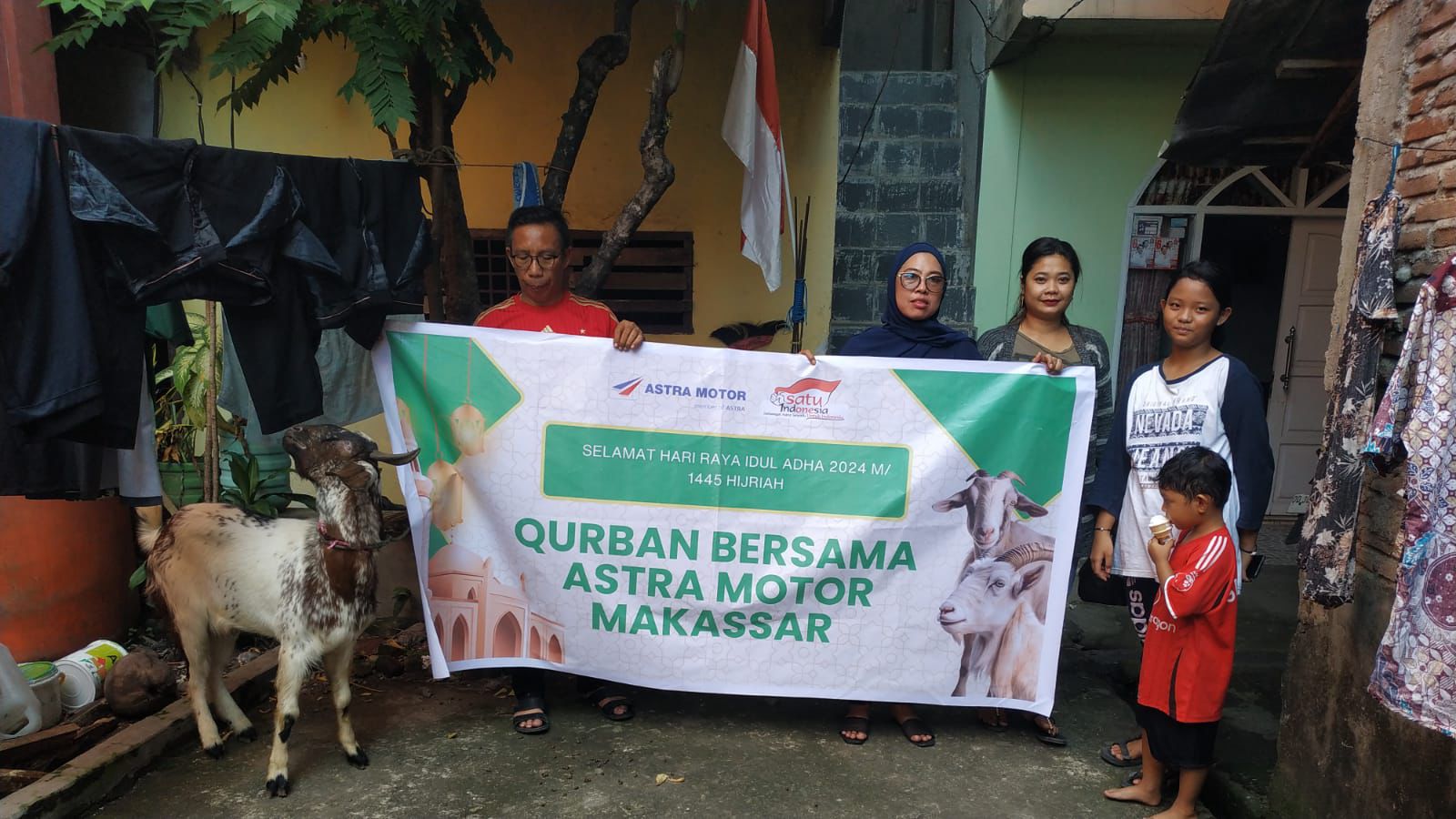 Peringati Idul Adha 1445 H, Astra Motor Sulsel Hewan Kurban