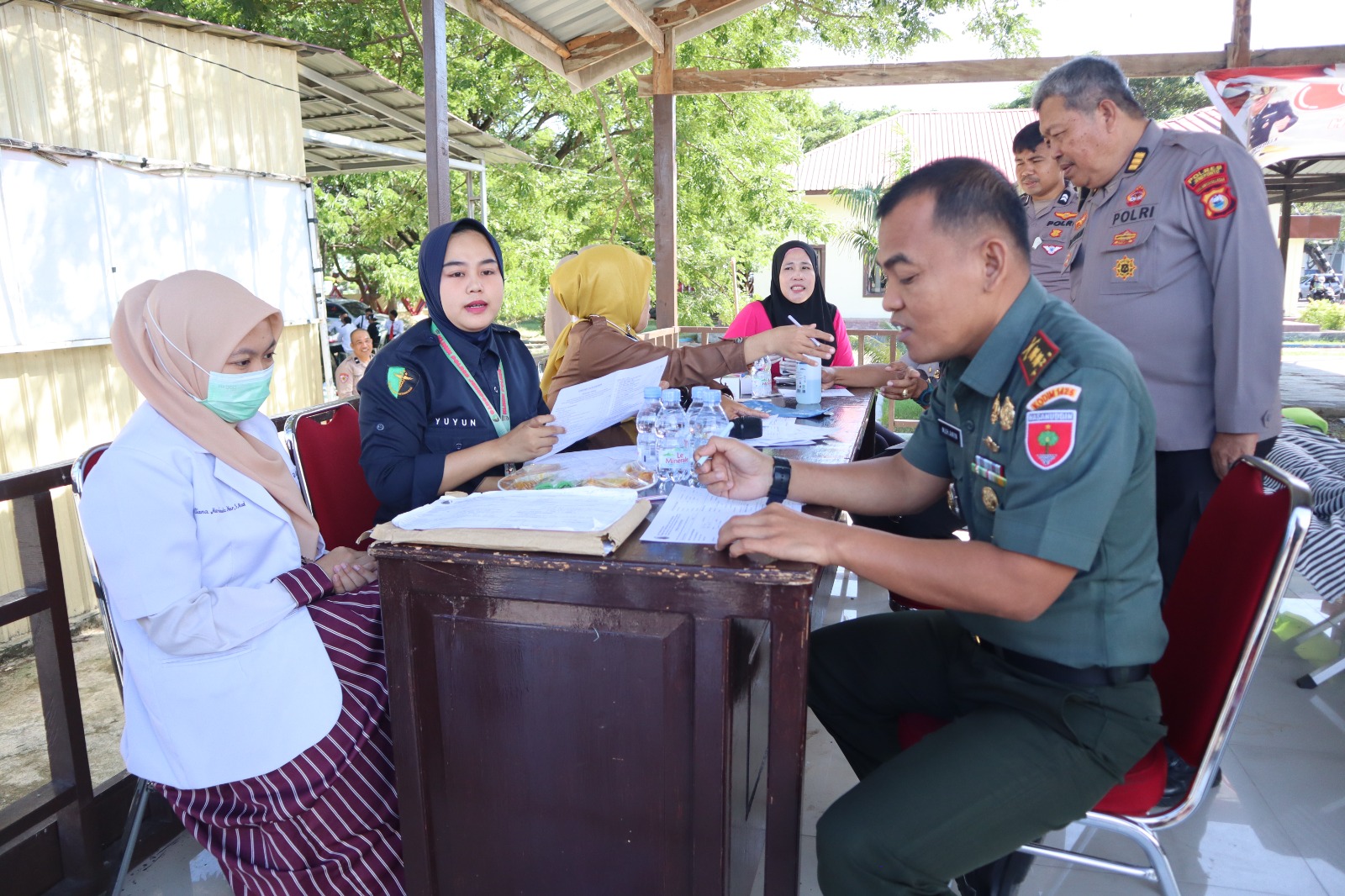 Momentum HUT Ke-78 Bhayangkara, Polres Jeneponto Laksanakan Donor Darah