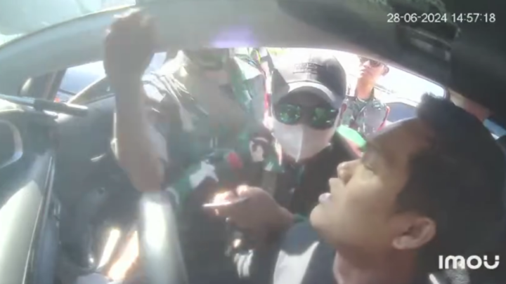 TNI Tampar Pemobil di Bandara Hasanuddin, Diduga Melawan Saat Ditegur Parkir Sembarangan tni tampar