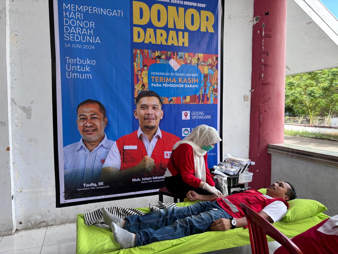 Donor Darah Sedunia, PMI Jeneponto Terus Berupaya Penuhi Stock Darah