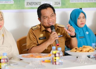 Tekan dan Cegah Stunting Pemkab Jeneponto Gelar Intervensi Pencegahan Serentak dan PMT