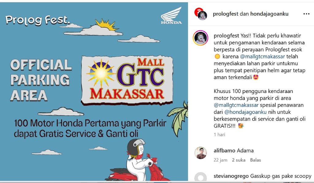 Kembali Dukung Prolog Fest 2024, Astra Motor Sulsel Hadirkan Beragam Aktivasi dan Promo