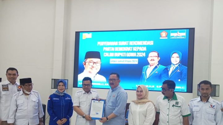 Demokrat Berikan Rekomendasi ke Darmawangsyah Muin di Pilkada Gowa 2024 Demokrat