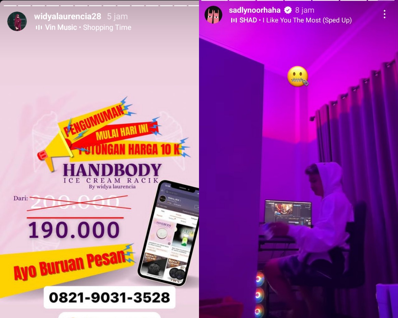 Ditangkap, Selebgram Makassar Widya Laurencia dan Sadly Noor Masih Aktif di Media Sosial