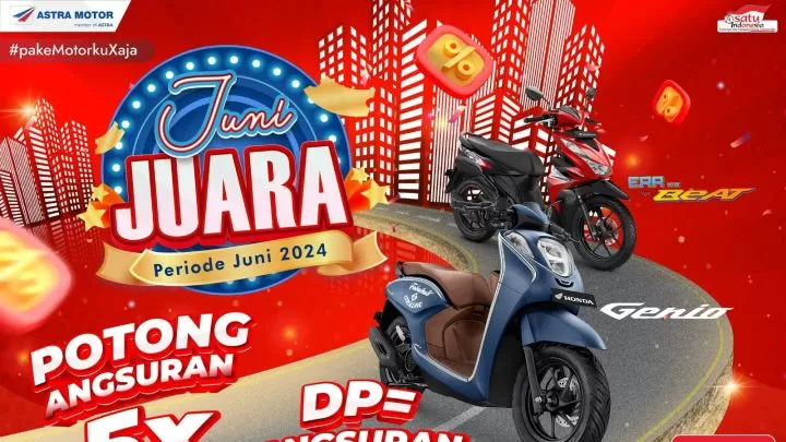Juni Juara: Saatnya Berburu Promo dari Astra Honda Motor Sulawesi Selatan juni juara