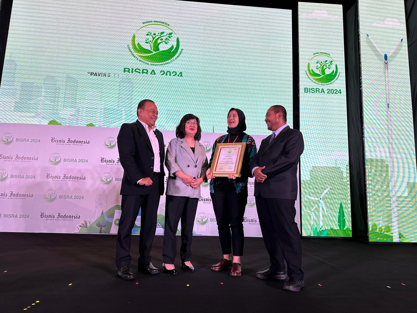 Sisihkan 78 Perusahaan, AHM Raih Penghargaan CSR Terbaik di Ajang BISRA 2024