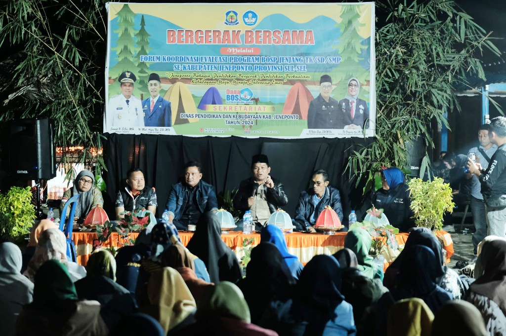 Perbaiki Pengelolaan Manajemen, Disdikbud Jeneponto Gelar Forum Koordinasi Evaluasi BOSP