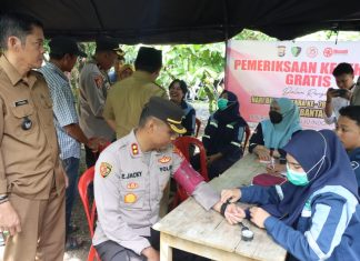 Sambut Hari Bhayangkara, Huadi Group Gelar Pemeriksaan Kesehatan Gratis