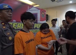 Hendak Kuasai Harta, Sejoli Rampok dan Bunuh Nenek 66 Tahun di Makassar