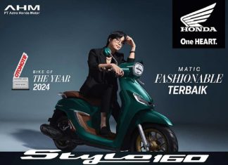 Selamat! New Honda Stylo 160 Sabet Gelar Bike of The Year OTOMOTIF Award 2024