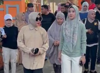 Direktur Umum PDAM Makassar Dampingi Ketua TP PKK Tinjau Persiapan Lomba Kelurahan Terpadu