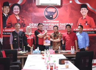 Bangun Koalisi Gemuk di Pilkada Gowa 2024, Darmawangsyah Muin Kembalikan Formulir ke PDIP Sulsel